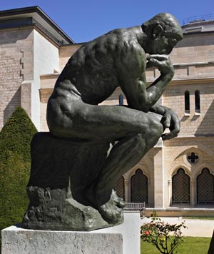 Мыслитель. Музей Родена в Париже
