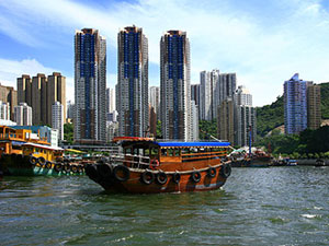 Гонконг гавань Абердин