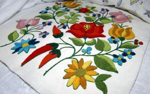 Бордадуш - традиционная вышивка Мадейры