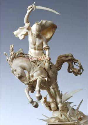 Выставка изделий из слоновой кости в стиле барокко