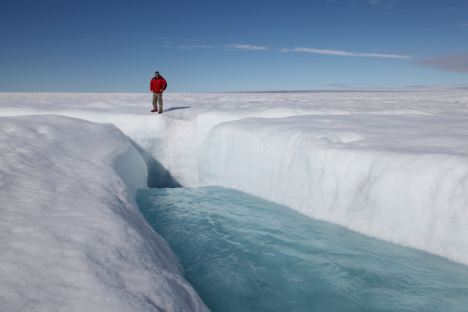 В Гренландии обнаружили подледное водохранилище