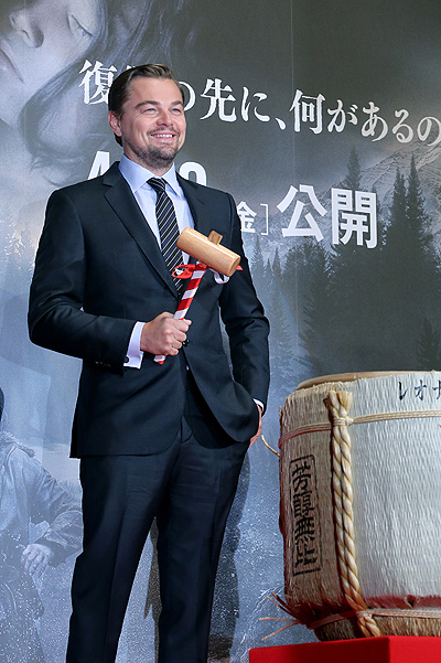 Леонардо ди Каприо поучаствовал в японской церемонии