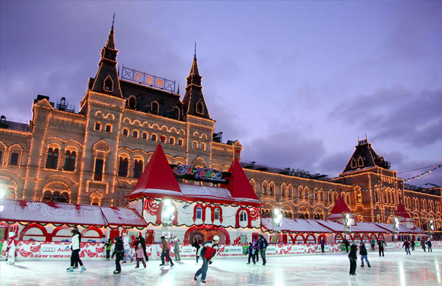 Чем заняться зимой в Москве