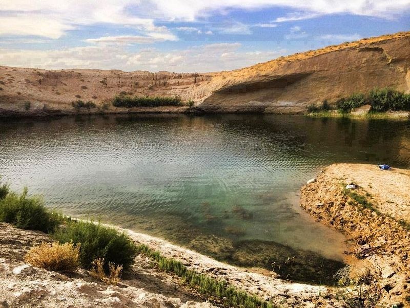 В тунисской пустыне возникло озеро