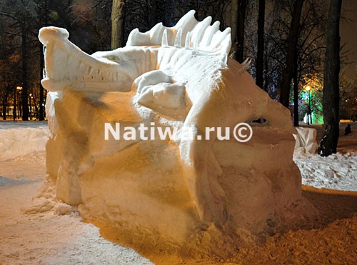 Фестиваль снега и льда в Лужниках
