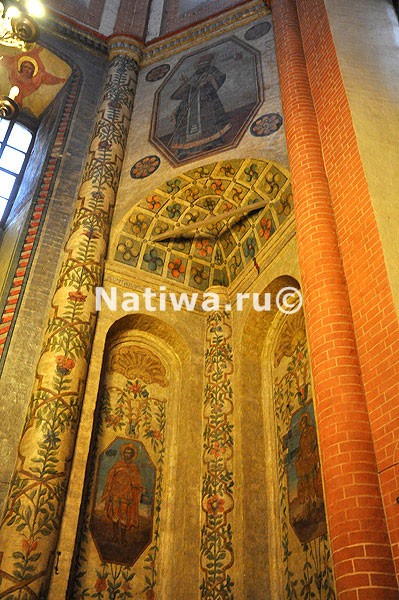 Интерьер собора Василия Блаженного